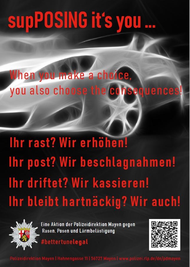 POL-PDMY: Illegale Drifter stören Weiße Weihnacht in der Region Nürburgring