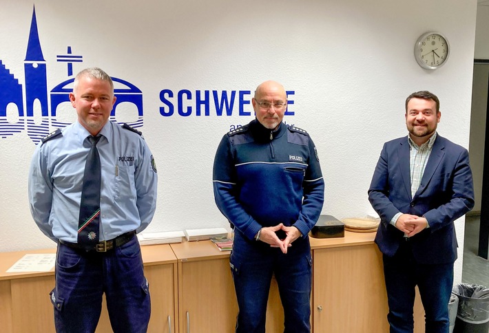 POL-UN: Schwerte - Polizeiwachleiter und Bürgermeister sprechen über "hervorragende Zusammenarbeit"
