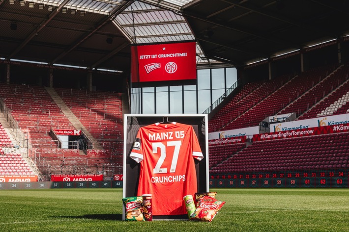 PRESSEMITTEILUNG: Crunchips besetzt die Crunchtime: Lorenz Snacks verstärkt sein Fußball-Engagement und wird Partner des 1. FSV Mainz 05