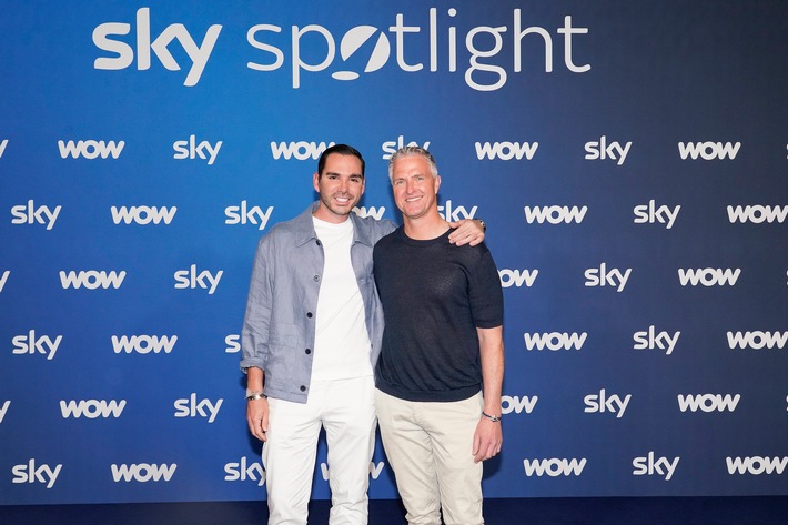Von Ralf Schumacher, Lothar Matthäus, "Diese Ochsenknechts", Dr. Müller-Wohlfahrt bis zu True Crime: Sky und WOW präsentieren viele neue Sky Originals beim Sky Spotlight Event