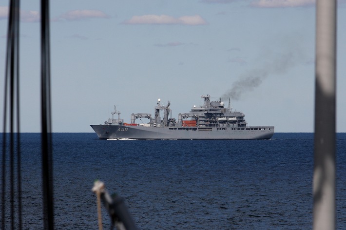 Deutsch-südafrikanisches Manöver in der Ostsee