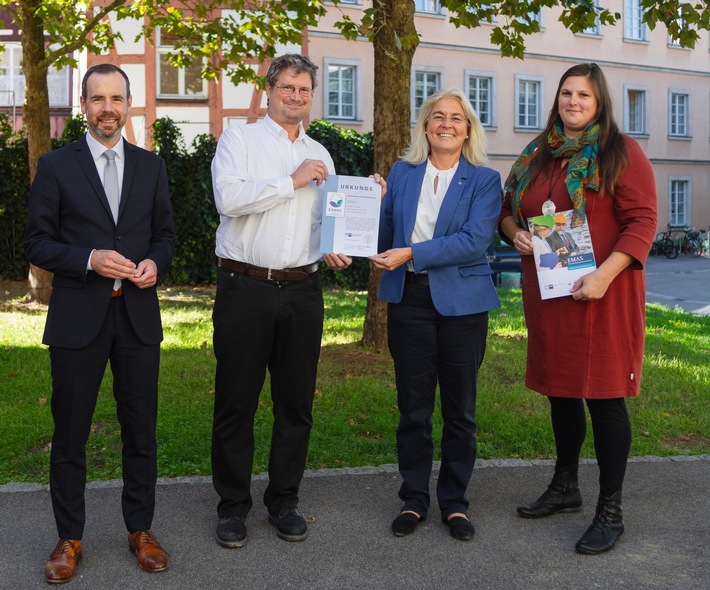 PM: EMAS-Zertifizierung für Universität Bamberg