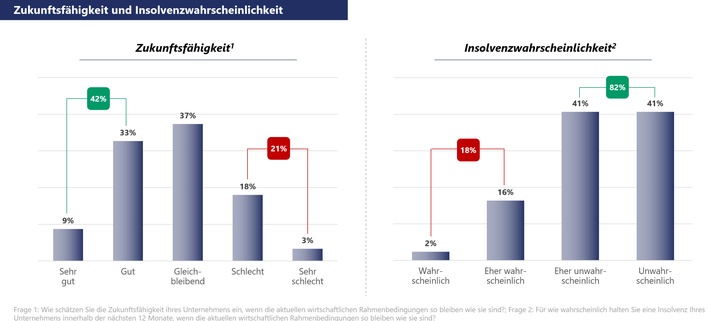 Aktuelles Stimmungsbarometer der VR Smart Finanz: Jedes fünfte Kleinunternehmen fürchtet um seine Existenz