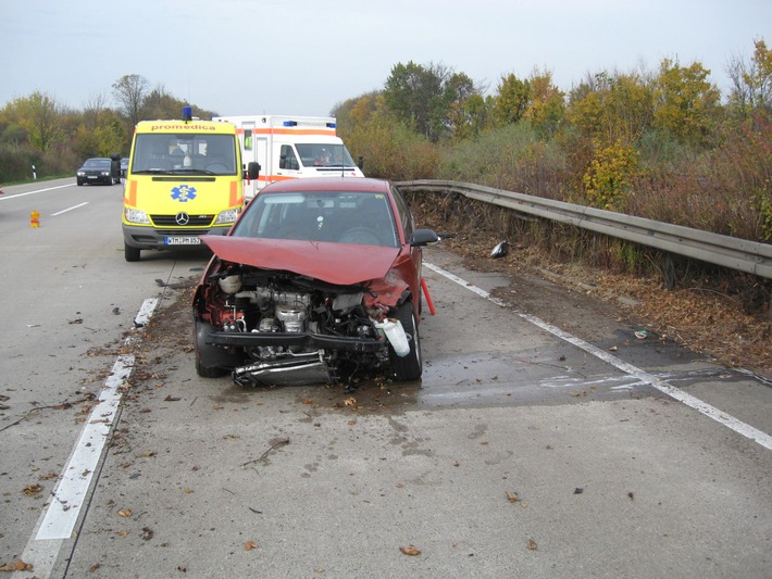 POL-HI: LK Hildesheim, BAB 7 --- 6 km Stau nach Unfall mit verletzter Person