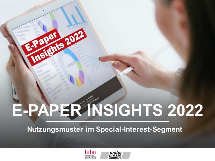 Neue Studie "E-Paper Insights 2022": Mehrheit der Leser von E-Paper im Special-Interest-Segment setzt auf "digital pur"