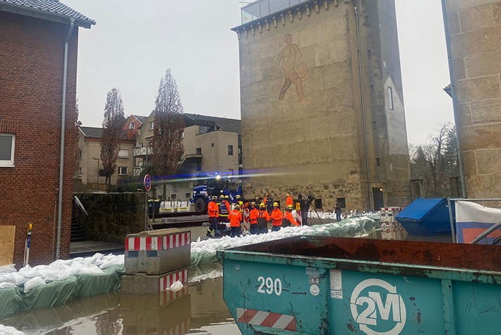POL-ST: Kreis Steinfurt, Update zur Hochwasserlage - Betroffene Gebiete meiden
