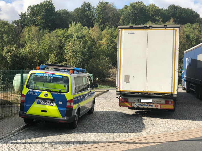POL-GOE: Schwerlastkontrollen der Polizeidirektion Göttingen auf der A7