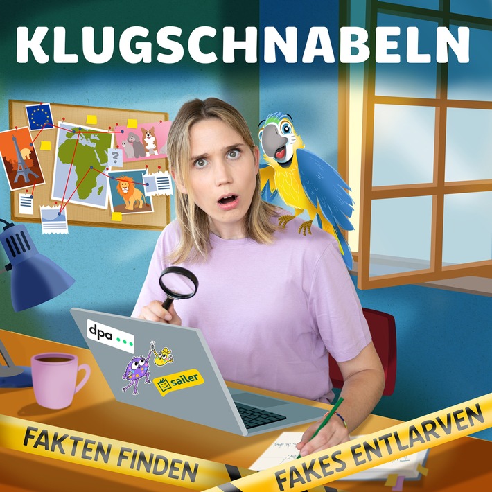 "Sei ein Klugschnabel!": dpa unterstützt Bildungsinitiative des Sailer Verlags für mehr Medienkompetenz bei Kindern und Jugendlichen