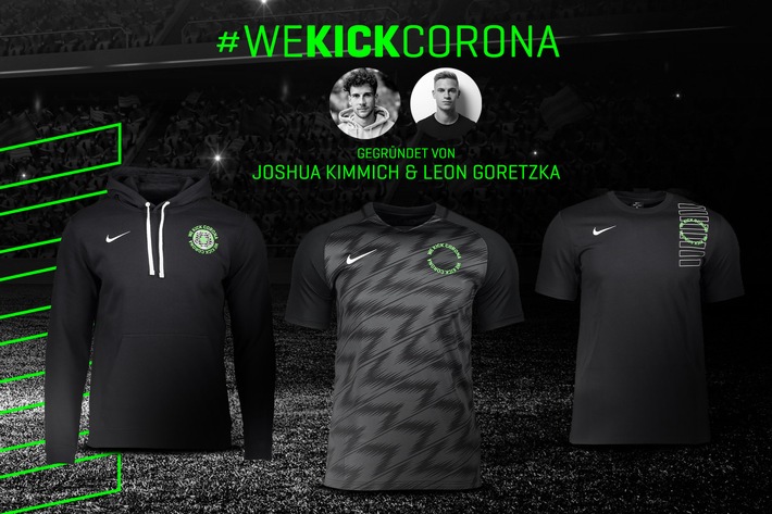 Limitierte #WeKickCorona-Kollektion für den guten Zweck / 11teamsports unterstützt bei Umsetzung mit Produkt, Design, Veredelung und Vertrieb