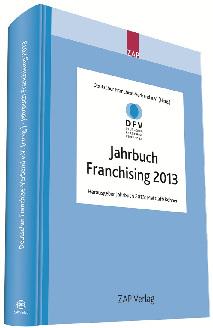 Jahrbuch Franchising: Wissen teilen - Erkenntnisse multiplizieren / Jahrbuch 2013 mit Schwerpunktthemen "Internationales" und "Betriebswirtschaft". Erstmals stehen Inhalte auch online zur Verfügung (BILD)