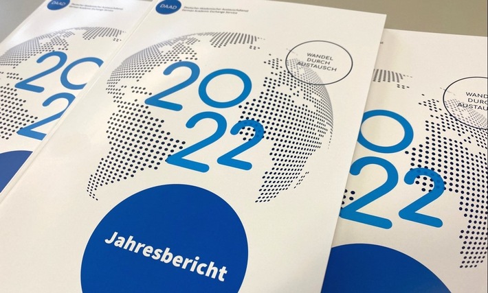 DAAD-Jahresbericht 2022: Wissenschaftlicher Austausch in Kriegs- und Krisenzeiten
