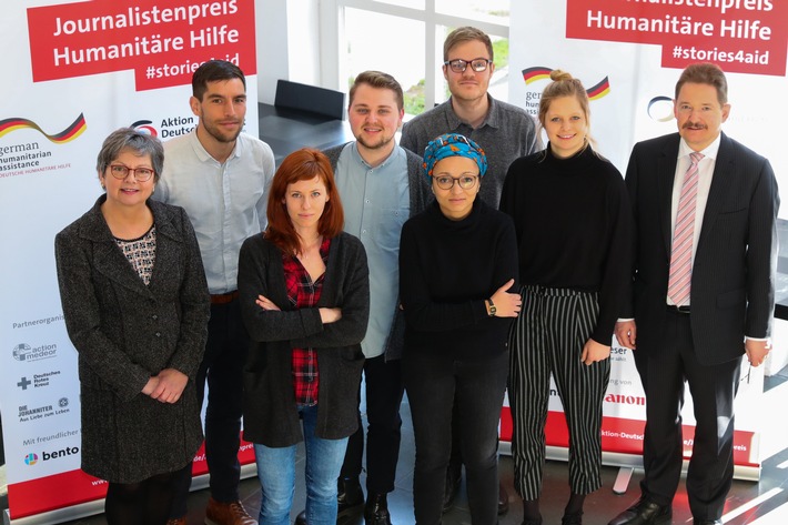 "Aktion Deutschland Hilft" und Auswärtiges Amt nominieren sechs Kandidaten für den "Journalistenpreis Humanitäre Hilfe"