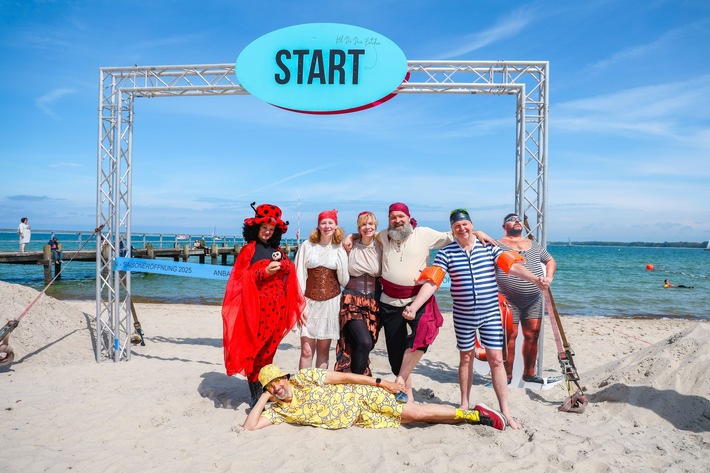 ANBADEN in Travemünde am 9. Mai