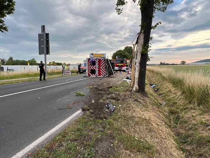 POL-NOM: Verkehrsunfall mit Rettungswagen