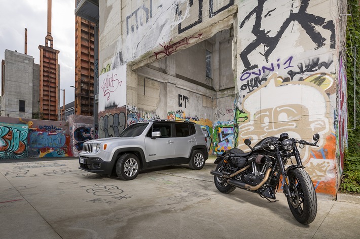 Harley-Davidson® und Jeep® erneuern ihre Partnerschaft einmal mehr