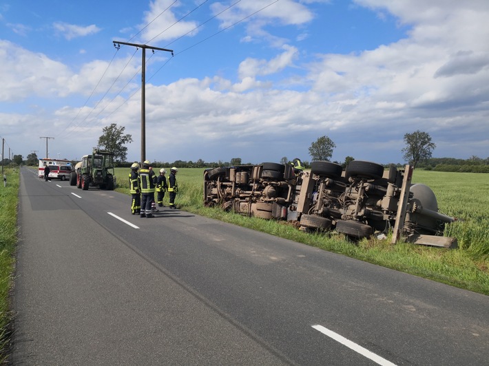 POL-NI: Balge-Windbö verursacht LKW-Unfall