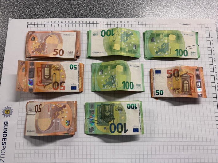 BPOL NRW: Bundespolizei stellt Bargeld sicher - Ermittlungen wegen Geldwäscheverdachts und Verstoßes gegen das Betäubungsmittelgesetz