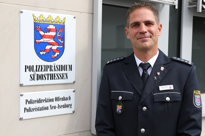 POL-OF: Timo Knapp ist neuer Leiter der Polizeistation Neu-Isenburg
