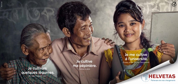 Helvetas jette la lumière sur le combat de familles de pays pauvres pour sortir du dénuement