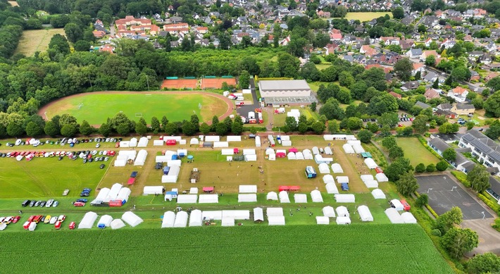 FW-OLL: 11. Kreiszeltlager der Jugendfeuerwehren aus dem Landkreis Oldenburg in Bookholzberg