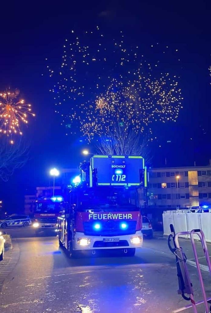 FW Bocholt: Silvesterbilanz der Feuerwehr Bocholt