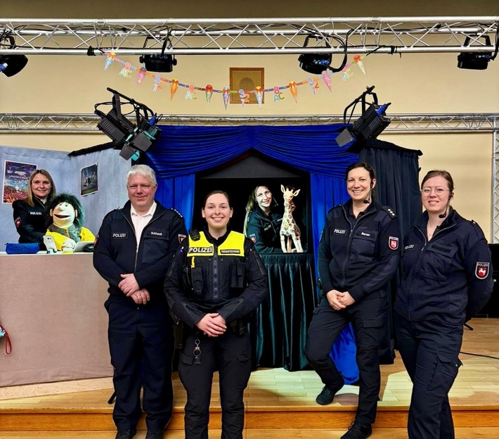 POL-HK: Munster: Präventionspuppenbühne der Polizeidirektion Lüneburg zu Gast in Munster