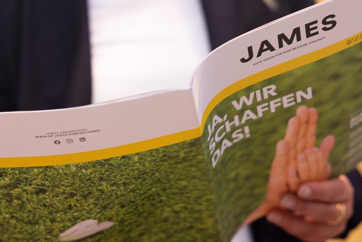 Wir schaffen das! Positive Signale in der neues Ausgabe des JAMES-Magazins