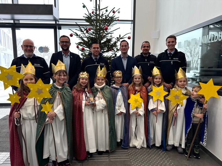 POL-EN: Ennepetal: Sternsinger kommen in Zentralgebäude der Polizei