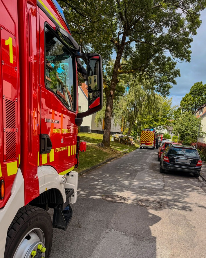 FW-DT: Küchenbrand in der Innenstadt