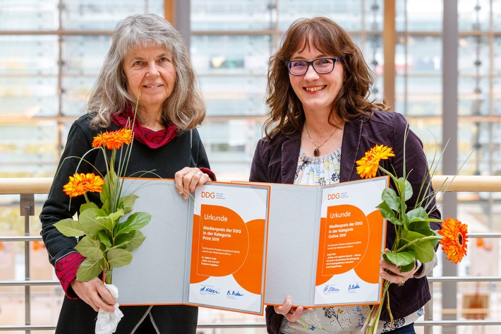 Diabetes Ratgeber gewinnt Medienpreis der Deutschen Diabetes Gesellschaft / Auszeichnung für Redakteurin Dr. Sabine Haaß (FOTO)