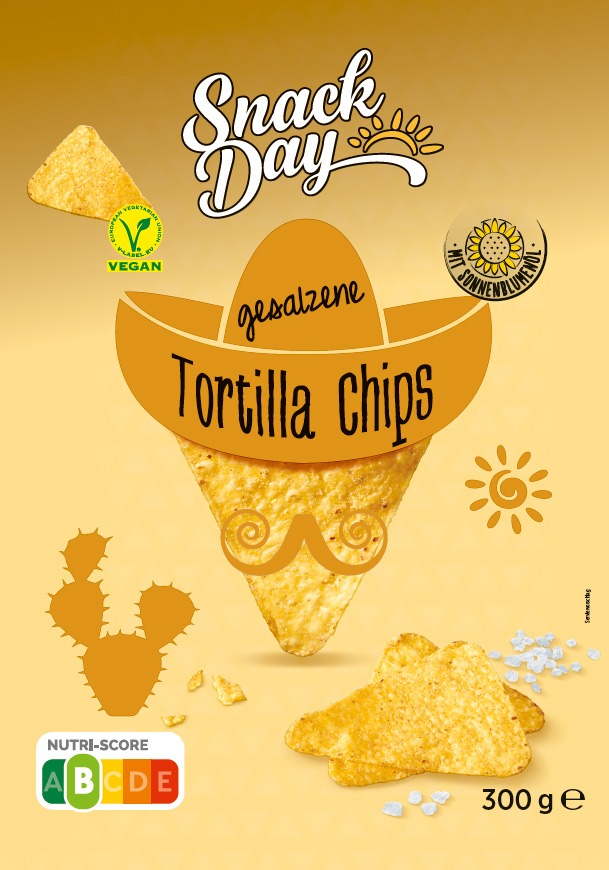 Der belgische Hersteller NV Snack Food Poco Loco informiert über einen Warenrückruf des Produktes "Snack Day gesalzene Tortilla Chips, 300g"