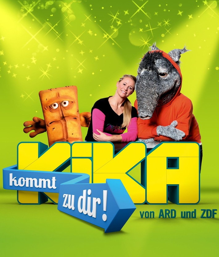 KiKA-Stars hautnah am 9. Juni in Bad Hersfeld. &quot;KiKA kommt zu dir!&quot; beim Hessen-Tag 2019