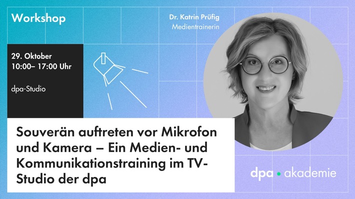 Medien- und Kommunikationstraining | dpa-Akademie