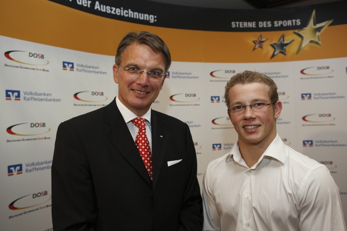Fabian Hambüchen wird Botschafter für die &quot;Sterne des Sports&quot; der Volksbanken und Raiffeisenbanken