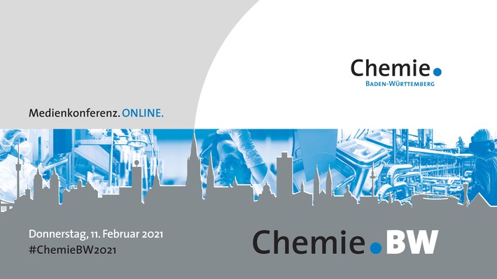 Medienkonferenz online Chemie- und Pharma-Konjunktur Baden-Württemberg am Donnerstag, 11. Februar