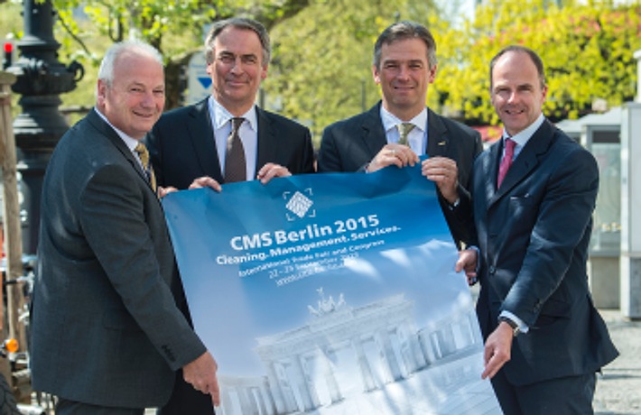CMS 2015: Alle Marktführer beim europäischen Top-Event der Reinigungsbranche vertreten