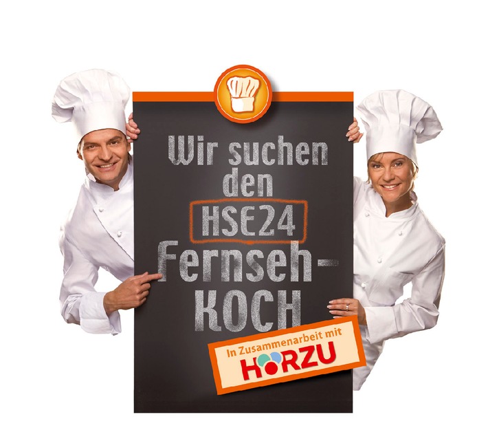 HSE24 und HÖRZU suchen Hobbykoch mit Fernsehtalent / Gewinner des mehrmonatigen Castings geht ab März 2009 beim Shopping-Sender live on Air
