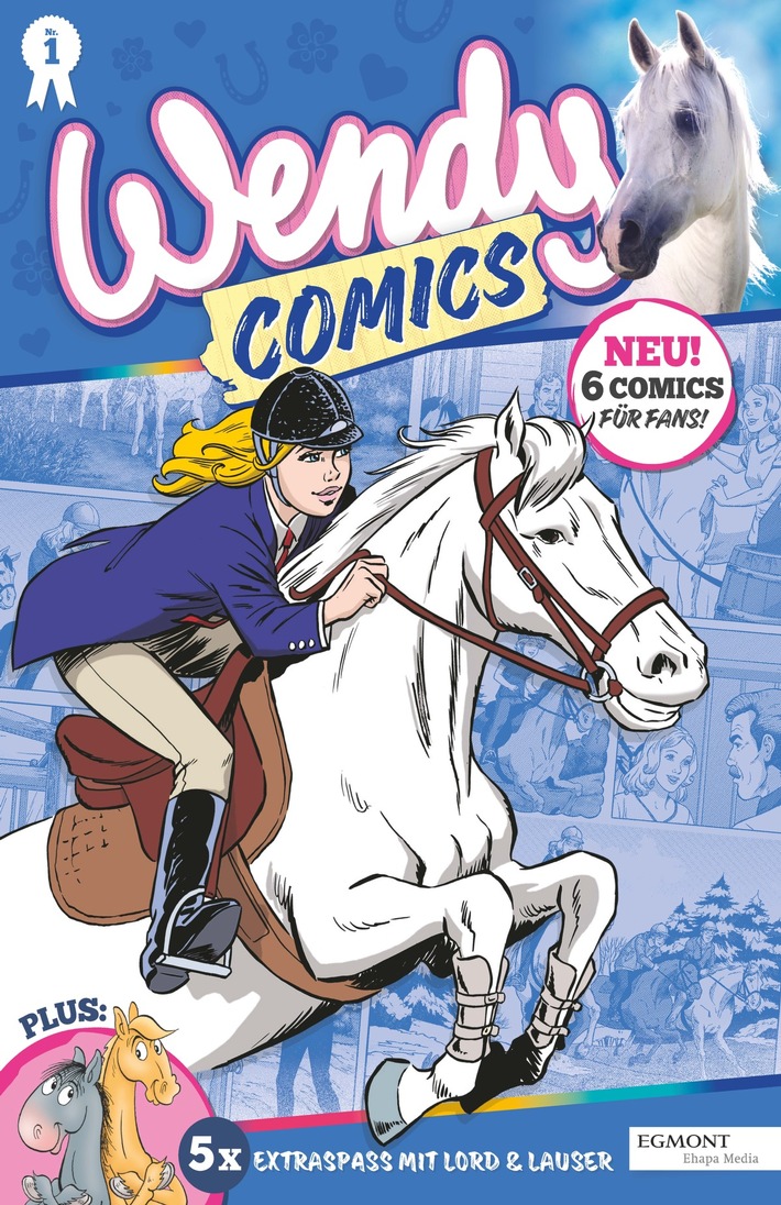 Egmont Ehapa Media präsentiert die besten Comics aus „Wendy“