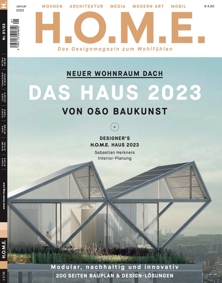 Presse-Aussendung H.O.M.E. Haus 2023 von O&O Baukunst