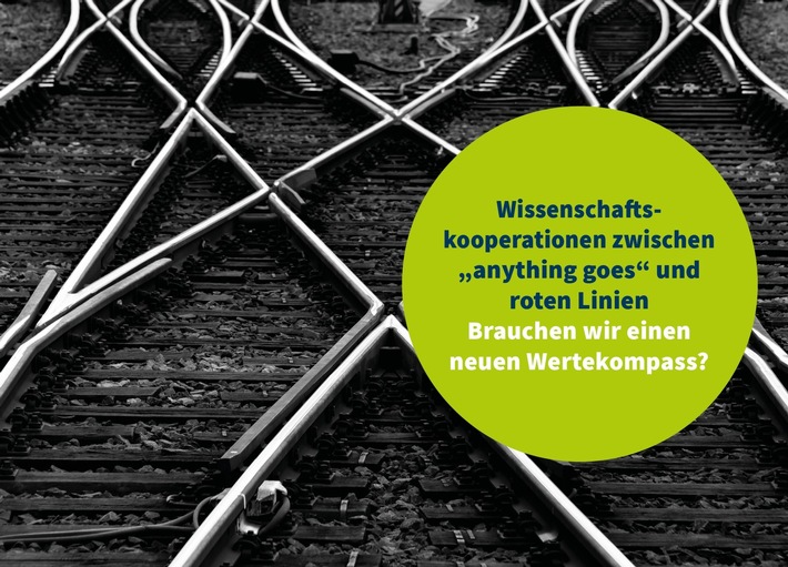 Presseeinladung Podiumsdiskussion &quot;Wissenschaftskooperationen zwischen &#039;anything goes&#039; und roten Linien&quot; | 9.6., 18 bis 19.30 Uhr