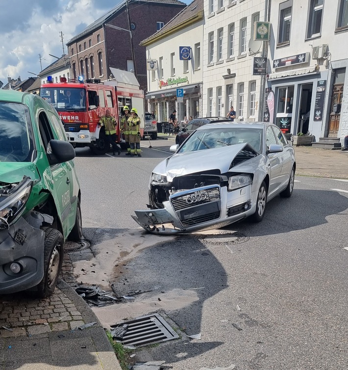 FW Gangelt: Unfall mit einer Verletzten