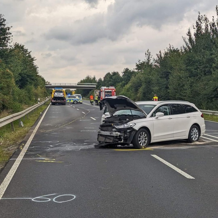 FW Selfkant: Erneuter Verkehrsunfall auf der B56n