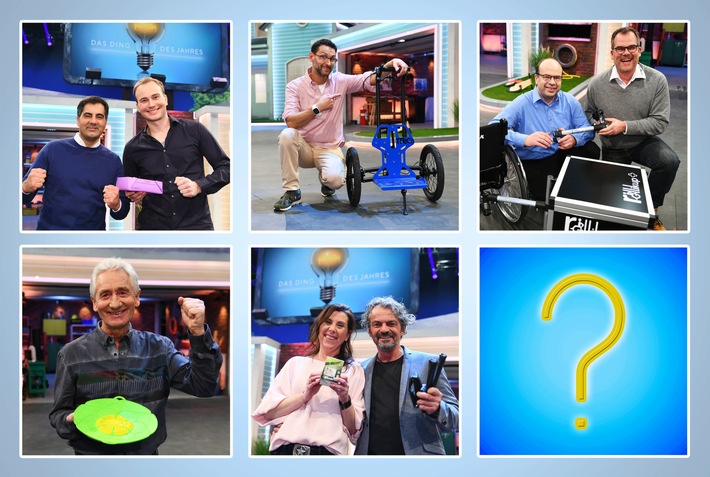 Gefragte Finalisten vor der Live-Entscheidung über "Das Ding des Jahres" // Neue Erfindungen im Finale