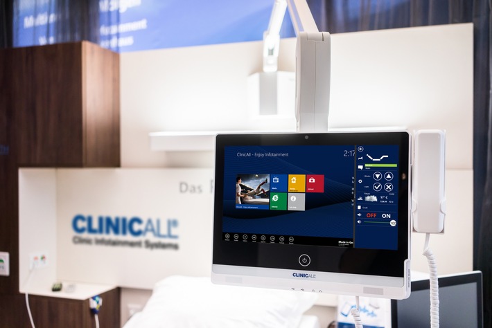 Höchste Modernität gepaart mit Komfort / ClinicAll stattet Neubau des St. Marien-Hospitals in Mülheim an der Ruhr aus