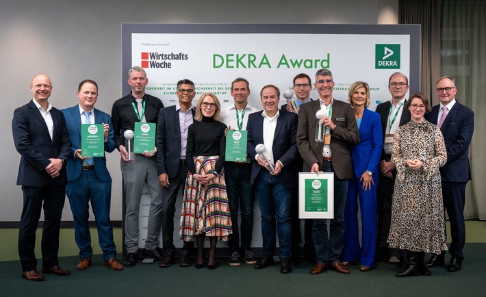DEKRA Award 2022 in neuen Kategorien verliehen / Zukunftskonzepte für eine komplexe Welt