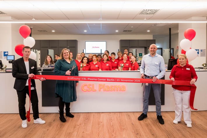 Neue Location, gleiche Mission: Eröffnung eines CSL Plasma Centers im ehemaligen 