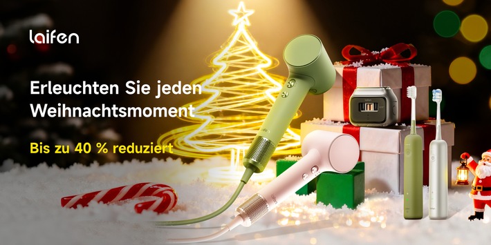 HO HO HO - Die schönsten Weihnachtsgeschenke von Laifen für Body & Beauty / Plus exklusive Christmas-Rabatte bis zu 40 Prozent