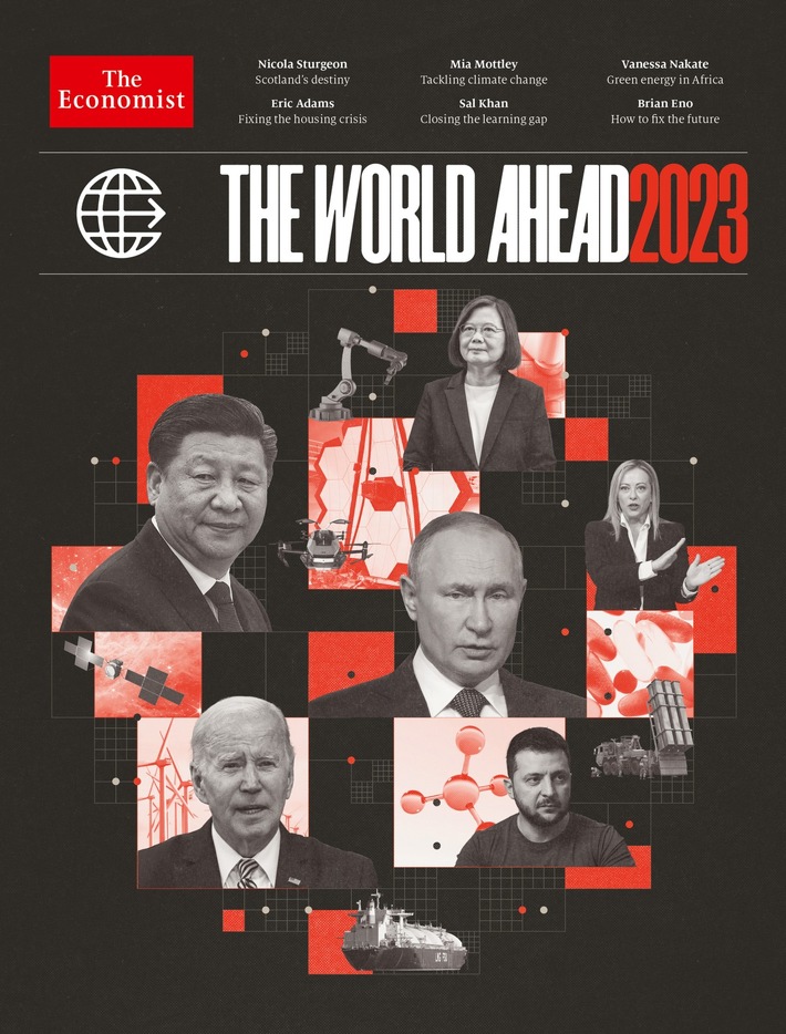 2023 wird das Jahr der Nachbeben und der Unvorhersehbarkeit sein, so The Economist&#039;s The World Ahead 2023