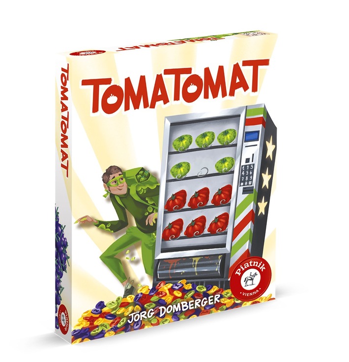 Tomatomat: Köstlich, begehrt und brandgefährlich! Das Pocket-Kartenspiel für Bluffer von Piatnik