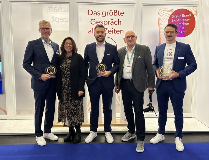 Zehnte Verleihung des Branchen-Awards „Goldene Concha“: Individualakustiker küren die besten Hörgeräte-Innovationen des Jahres